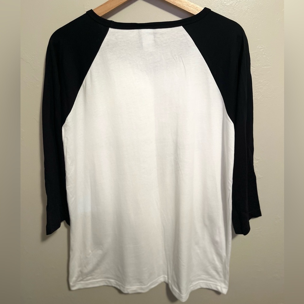 Harley-Davidson® Women's Bling Thunder Dome 3/4 Raglan Sleeve Scoop Neck Top XL - Picture 4 of 13